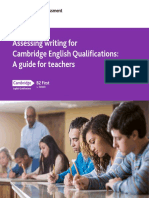 CER - 6647 - V1b - JUL20 - Teacher Guide For Writing - B2 - First - Schools - Prf2 PDF