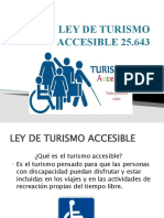 Ley de Turismo Accesible