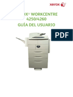Manual de Usuario WC4250 - 4260 - Xerox PDF
