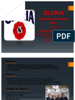 Organigrama Gloria