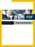 RETENCIONES - Manual de Usuario - SAP B1