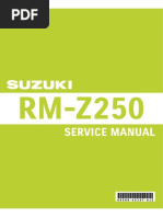 Suzuki GSX-R 600 L1 Service Manual | PDF