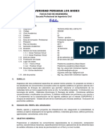 Sílabo - Tecnología Del Asfalto - Print (2020-II) - Print