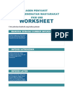 Worksheet - Sumber Infeksi - Bagian Pertama