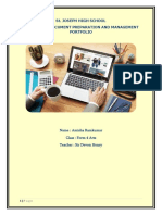 Electronic Document Preparation and Management Portfolio