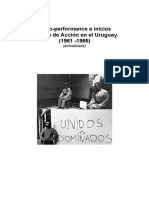 Italiano, Juan Angel. Proto-Performance e Inicios Del Arte de Acción en El Uruguay. (1961 - 1985) PDF
