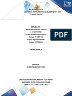 Pre Tarea - Relacionar La Instrumentación Electrónica Con La Industria 4.0 - Colaborativo - 2020 PDF