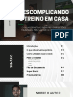 Treino em casa guiado para prevenir lesões