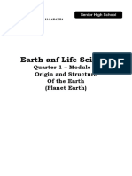 Earth and Life Module 1