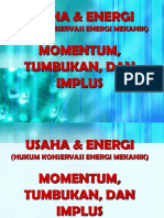 Usaha Dan Energi Dan Implus Dan Momentum PDF