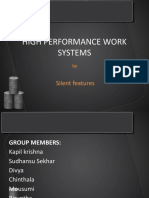High Performance Work Systems123
