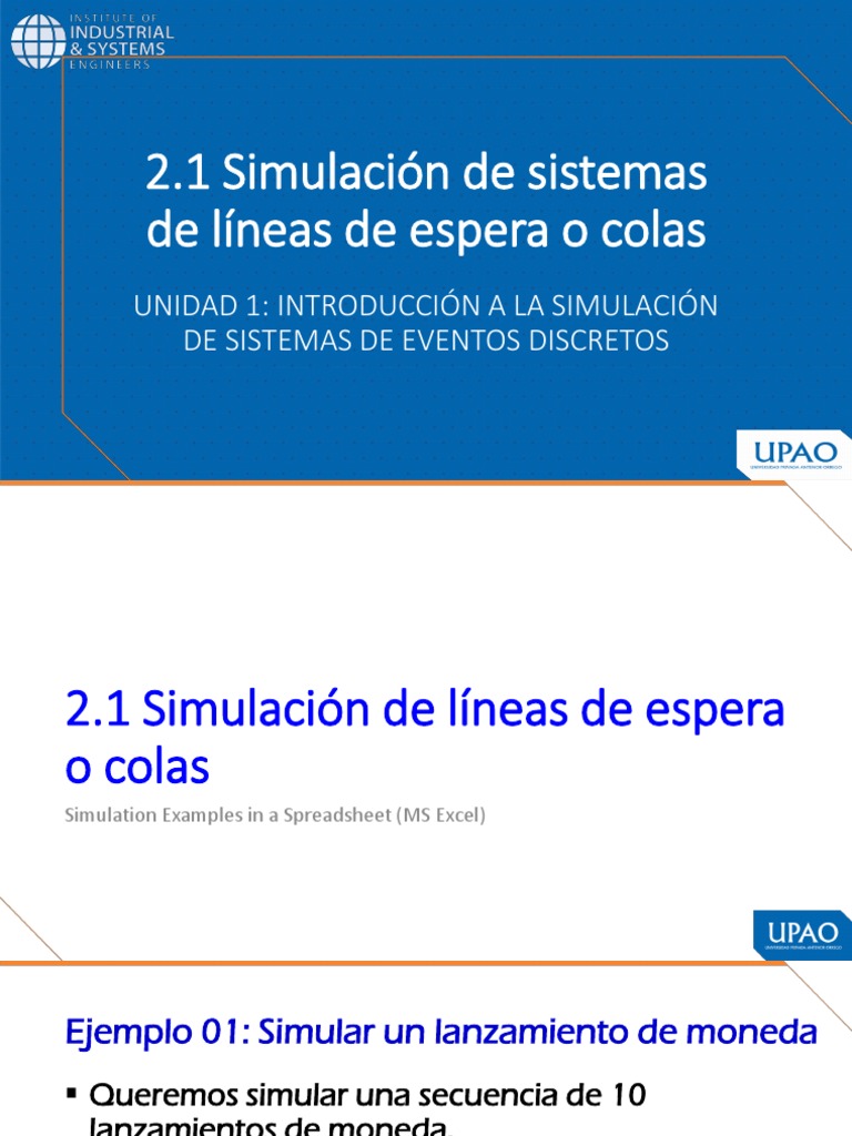 CH02 Simulation of Queueing Systems PDF | PDF | Aleatoriedad | Simulación