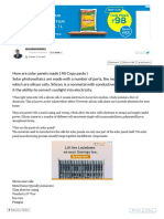 Solar Cell Thread by @drprashantmish6 PDF