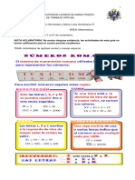 Matemáticas. Grado 5°, Semana 15 y 16 (17 Al 27 de Noviembre) PDF