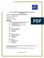 Dificultades Neuropsicológicas de Aprendizaje 27 Marzo 2021 PDF