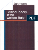 Political Theory in The Welfare State