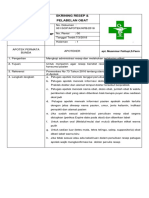 Sop Skrining Resep - Pelabelan Obat PDF
