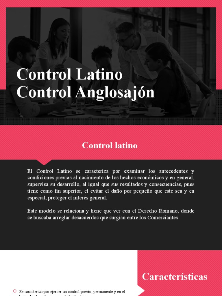 Control Latino y Anglosajon PDF