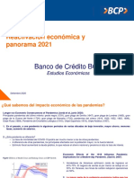 Panorama 2021 - Presentación de Estudios Económicos BCP PDF
