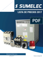 Lista de Precios 2017 SUMELEC PDF