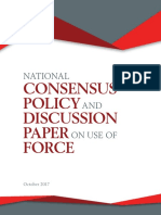 IACP - National Consensus Policy on Use of Force