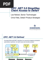 Opc Dotnet 3 0 Simplifies Client Access To Deltav