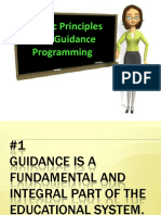 Basic Principles in Guidance Programming