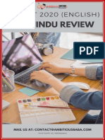 AB The Hindu Review August 2020 PDF in ENGLISH