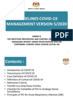 The IPC Measures For COVID-19 MOH