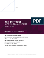 Ark Etf Trust: Semi-Annual Report