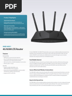 4G N300 LTE Router: Product Highlights