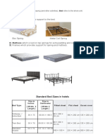 A Piece of Furniture For Sleeping (And Other Activities) - Bed Refers To The Whole Unit