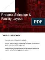 Chap. 6 Process Selection and Facilities Layout