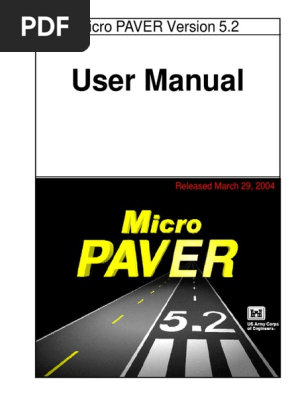 User Manual paver 5.2
