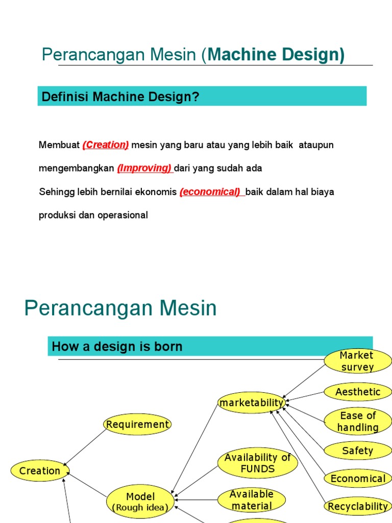 Panduan Perancangan Mesin Efisien | PDF | Deformation (Engineering ...