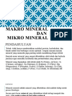 Makro & Mikro Mineral