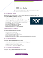 SSC CGL Books