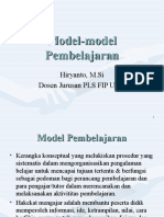 Model Model Pembelajaran