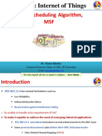 Link Scheduling Algorithm, MSF: CS578: Internet of Things