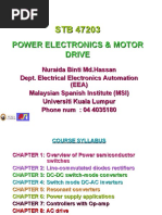 Power Electronics & Motor Drive