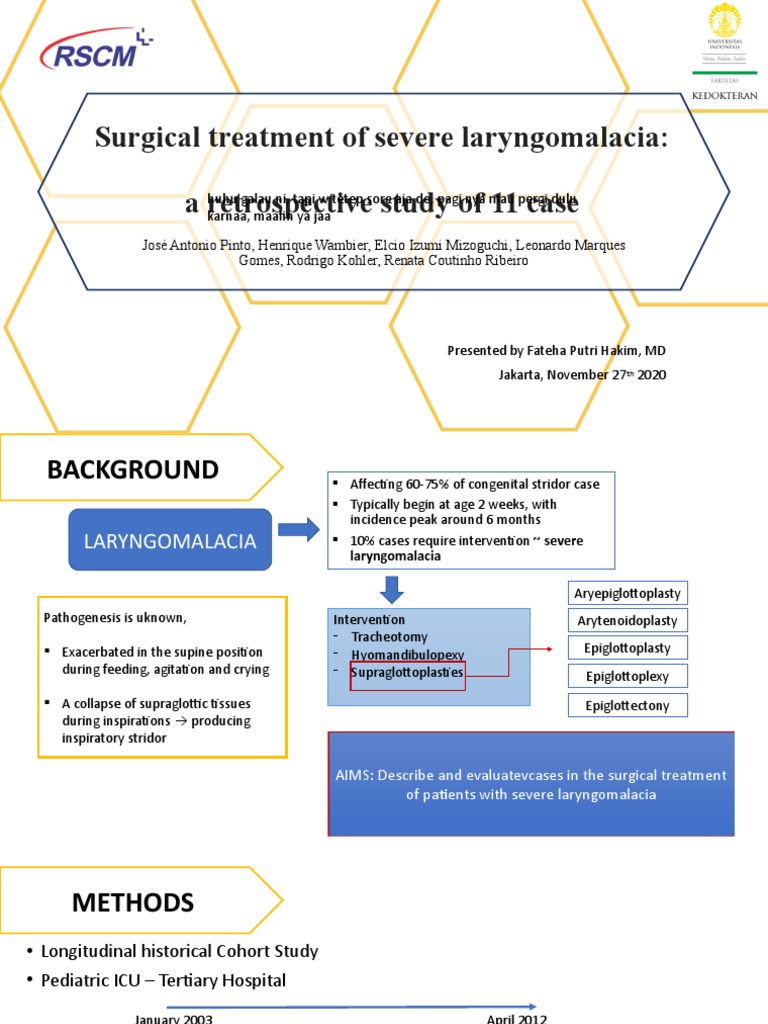 Surgical Treatment of Severe Laryngomalacia PDF Gastroesophageal