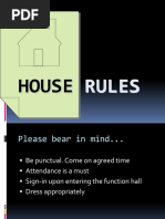 Training Seminar House Rules | PDF