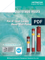 Hitachi submersible motors