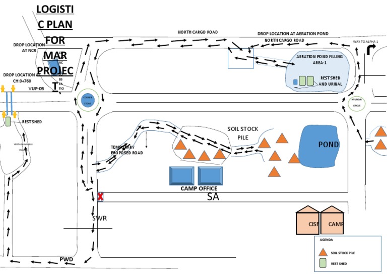 Logistics Plan for Mar Project Drop Locations | PDF
