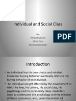 Individual and Social Class Presentation