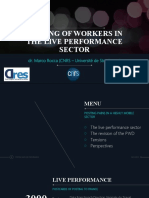 Posting of Workers in The Live Performance Sector: Dr. Marco Rocca (CNRS - Université de Strasbourg)