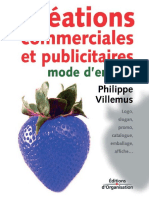 Création Commerciale Et Publicitaire - Philippe Villemus PDF