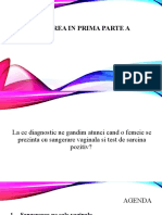 Hemoragii Din Prima Parte A Sarcinii - Avort. Sarcina Extrauterină. Boala Trofoblastică Gestatională