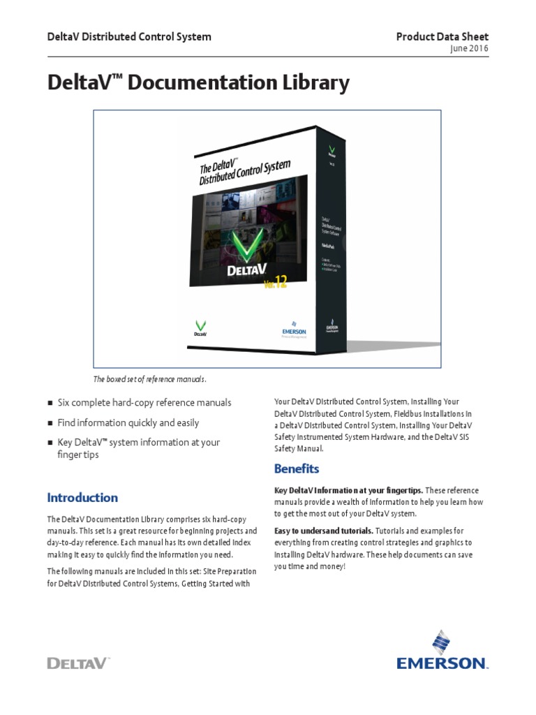 Product Data Sheet DeltaV Documentation Library | PDF | Systems ...