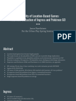 Playability of Location-Based Games - Heuristic Evaluation of Ingress and Pokémon GO